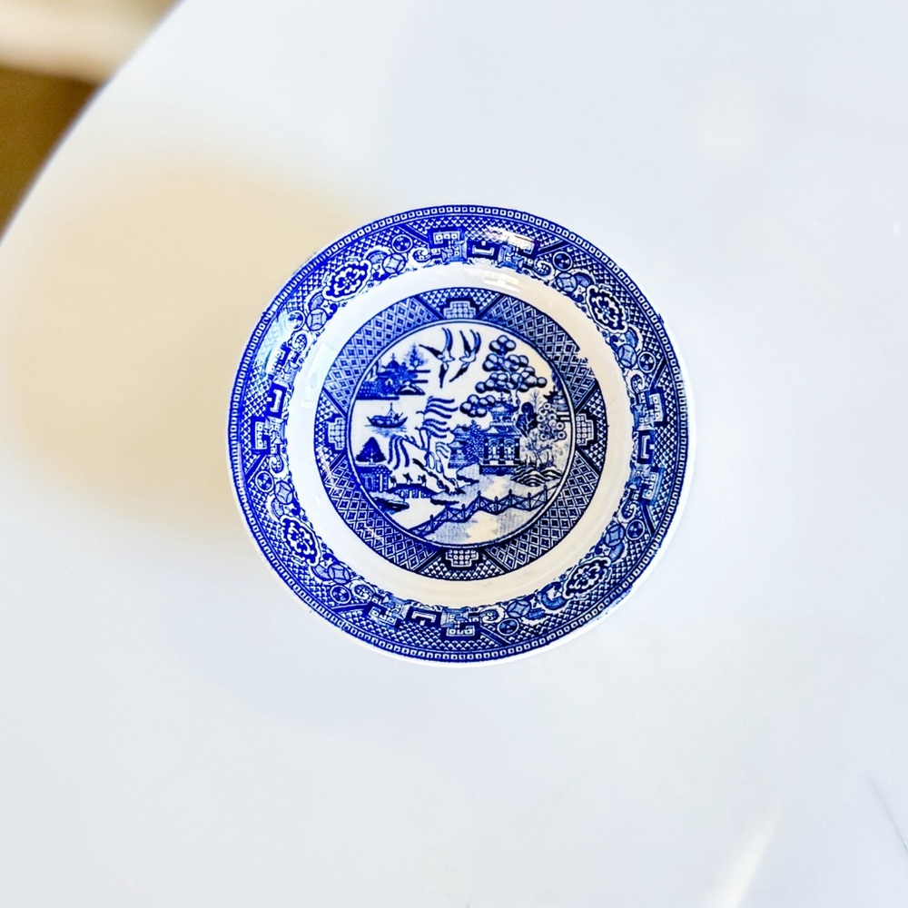 Set of 3 Blue Willow Homer Laughlin USA Bowls